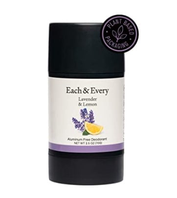 Cruelty free deodorant: each & every natural aluminum-free deodorant