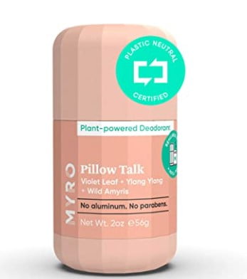 Cruelty free deodorant: myro deodorant