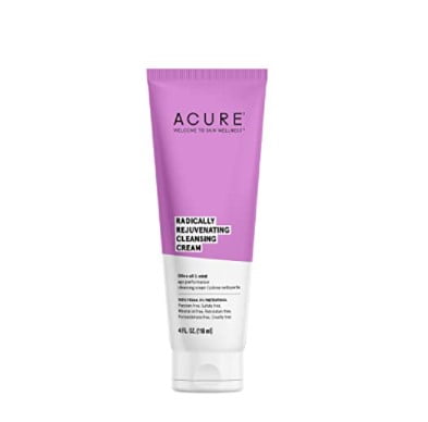 cruelty free face wash: ACURE Radically Rejuvenating Cleansing Cream