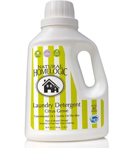 cruelty free laundry detergent: Natural HomeLogic Eco Friendly Laundry Detergent