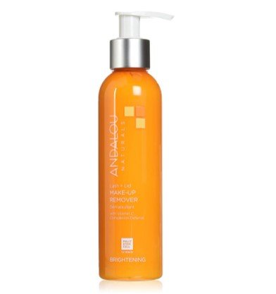 cruelty free makeup remover: Andalou Naturals Lash + Lid Make-Up Remover