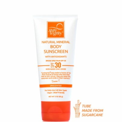 cruelty free sunscreen: Suntegrity UNSCENTED Natural Mineral Sunscreen