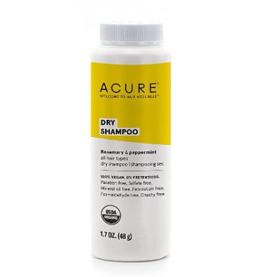 cruelty free dry shampoo: ACURE Dry Shampoo - All Hair Types