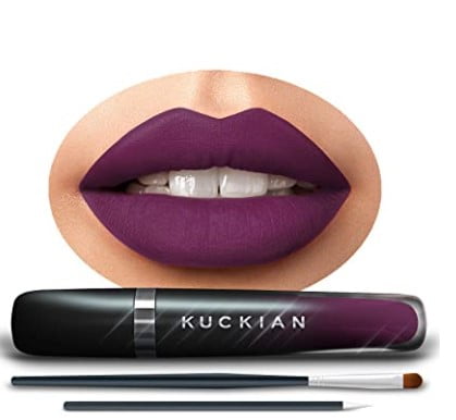 cruelty free lipstick: VAMPY PLUM - 12-Hour Fall Lipstick